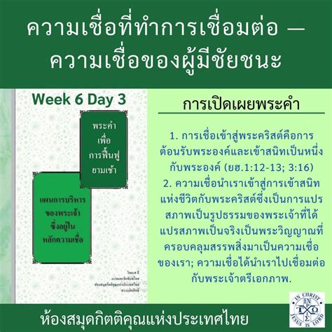 พระคำการบำรุงเลี้ยง Podcasts W6day3 โยฮัน บทที่ 1 ข้อ 1213 แต่ว่า