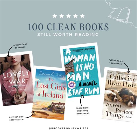 100 Clean Books Still Worth Reading - Brooke Romney Writes