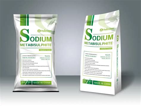 Sodium Metabisulfite Sodium Metabisulfite Food Grade Sodium