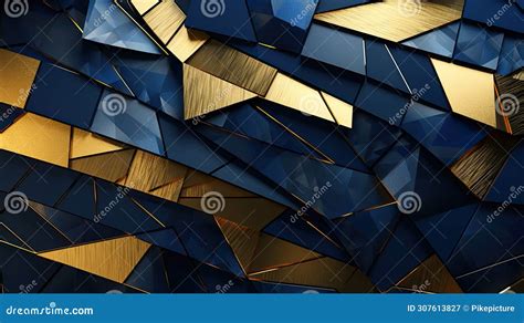 Design Navy and Gold Abstract Stock Illustration - Illustration of blue ...