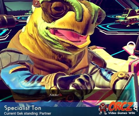 No Man S Sky Gek Standing Partner Orcz The Video Games Wiki