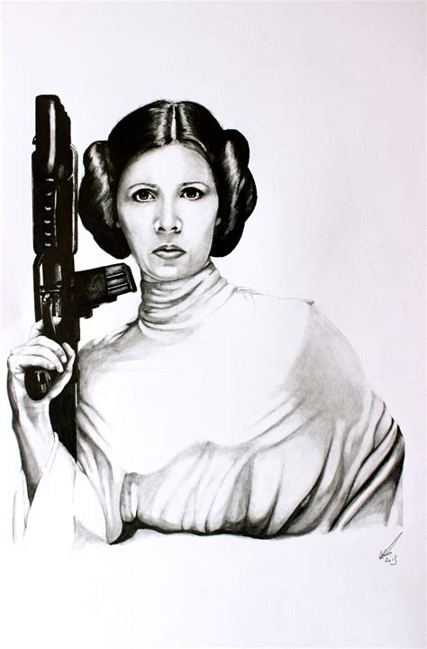 Draw Princess Leia Np