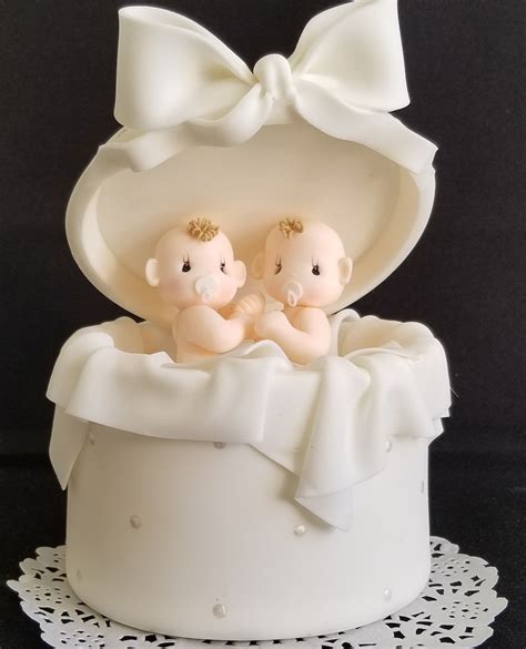 Twins Baby Shower Cake Topper Twin Boys Topper Twins Baby | Etsy