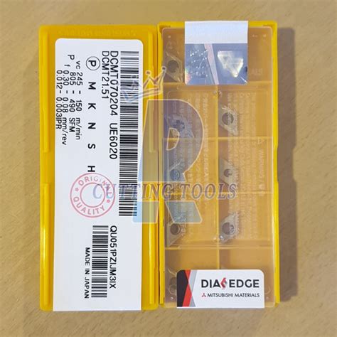 Jual Insert DCMT 070204 UE6020 Mitsubishi Original Insert Bubut SDJCR