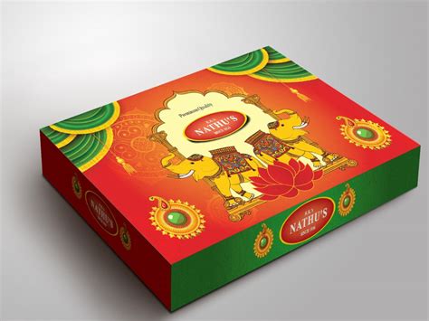 mithai box packaging design chikki lohri gachak behance