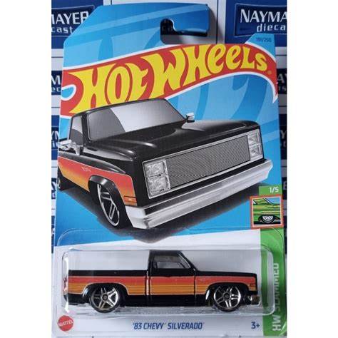 Hot Wheels Chevy Silverado Shopee Brasil