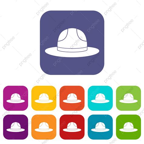 Canadian Clipart Hd Png Canadian Hat Icons Set Flat Hat Icons Set