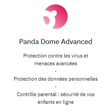 PANDA Dome Advanced 2023 10 APP 1 An PC MAC Android IOS Licence