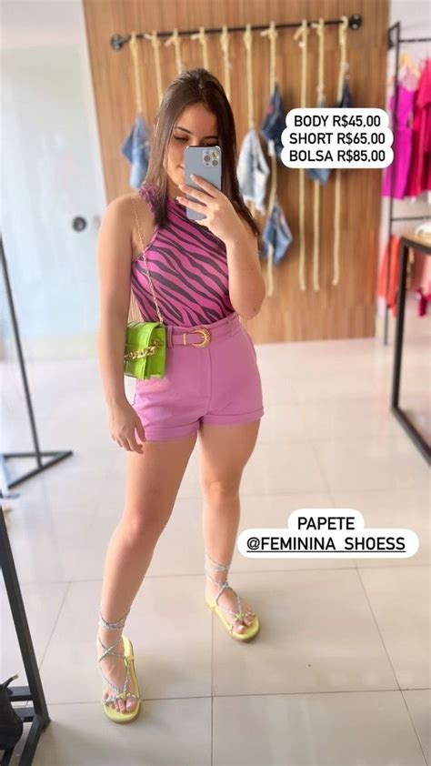 Pin De Isabelly Cristina Em Conjuntos Feminino Look Feminino