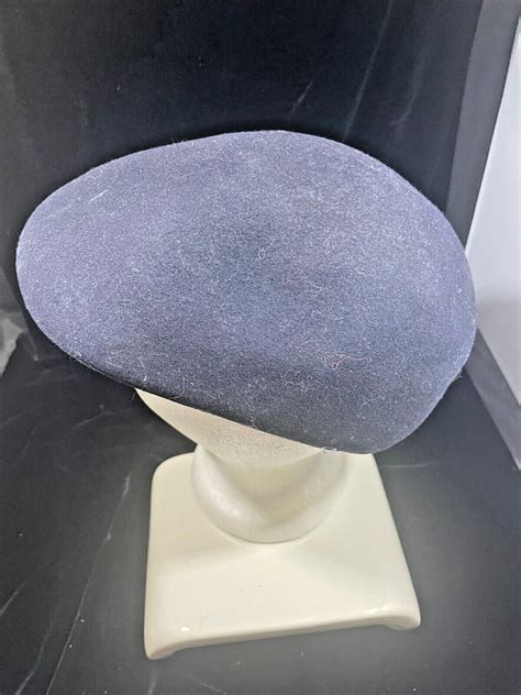 Vintage Flat Cap Royal Ascot Wool Felt Newsboy Cap Si Gem