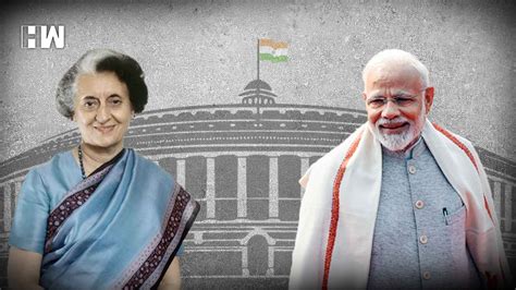 What Is Similar Between Narendra Modi And Indira Gandhi Hw News English