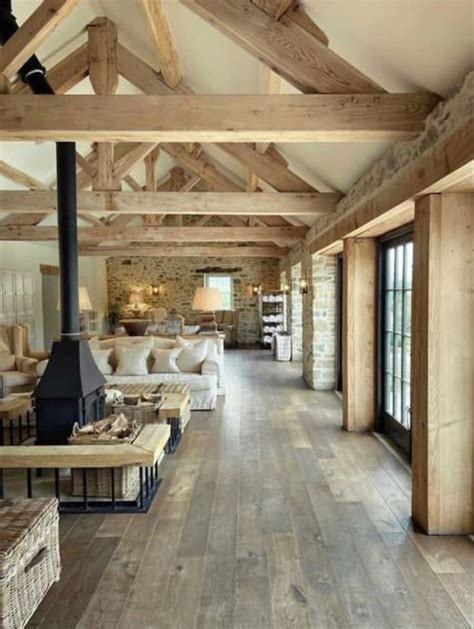 Pin By Ellie Poteat On Style Rustic House Barn House Interior Farm