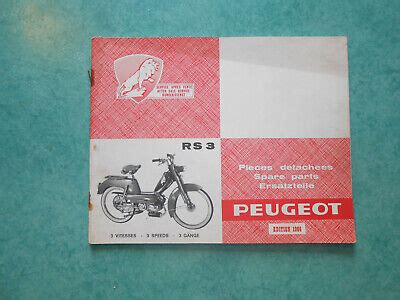 Catalogue Pi Ces D Tach Es Peugeot Rs Ebay