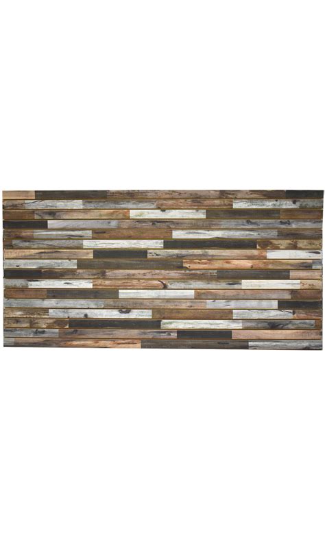 Distressed Wood Slatwall Panel Store Supply Warehouse