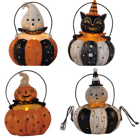 Johanna Parker Halloween Pumpkin Light Up Characters