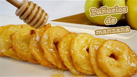 Deliciosos buñuelos de manzana con receta súper fácil Recetasestrella