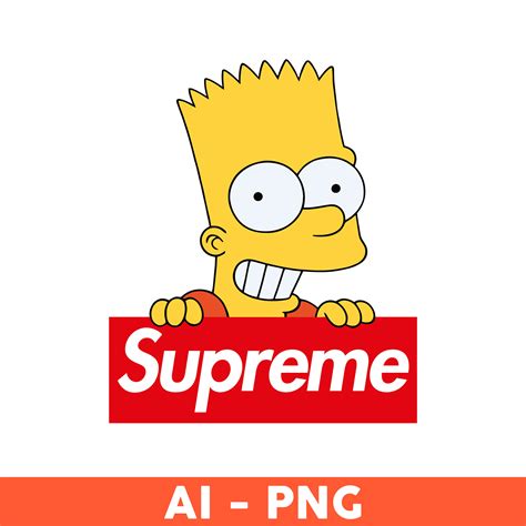 Bart Simpson Supreme Png, Cartoon Supreme Png, Bart Simpson - Inspire ...