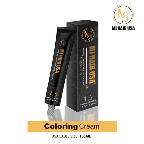 MJ Hair Coloring CREAM - Mj Hair USA