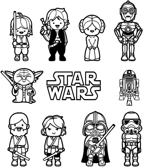 Star Wars Coloring Pages - Free Printable Star Wars Coloring Pages