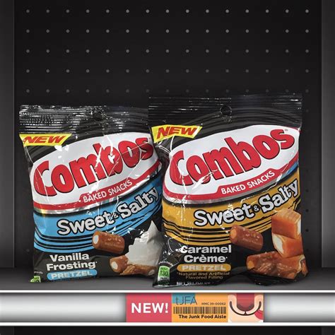 Combos Sweet & Salty Vanilla Frosting and Caramel Crème - The Junk Food Aisle