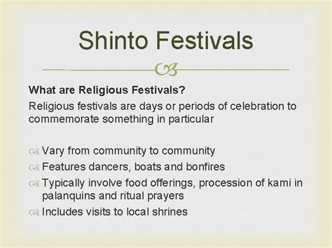 Shinto Traditions Practices Ceremonies Rituals and Festivals PRACTICES