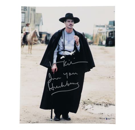 Val Kilmer Signed Tombstone 16x20 Photo Inscribed I M Your