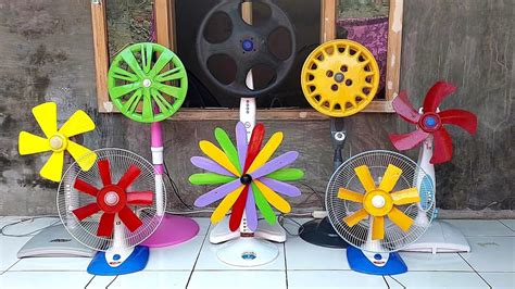 Fan Kipas Angin Baling Baling Bambu Baling Velg Mobil Baling Baling