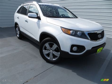 Snow White Pearl Kia Sorento Ex Photo Gtcarlot