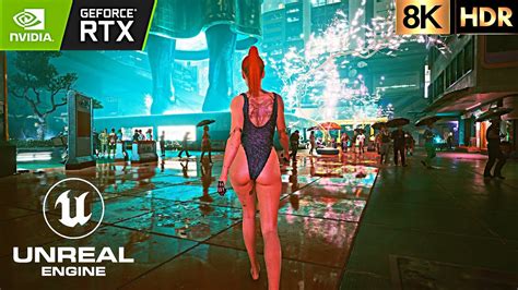 Cyberpunk Unreal Engine Psycho Ray Tracing K Graphics Rtx