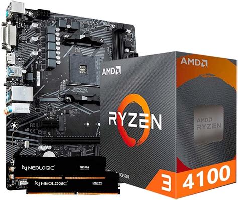 Kit Upgrade Amd Ryzen Placa M E A M Gb Ddr Neologic