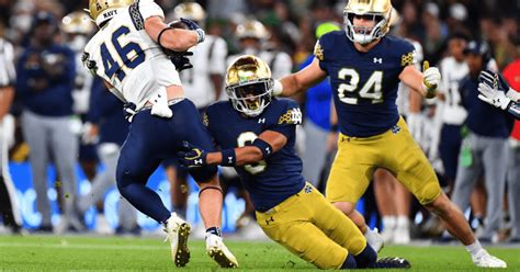 Notre Dame Football Score Predictions Fighting Irish Vs Navy National