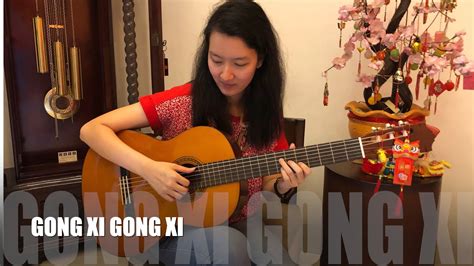 Gong Xi Gong Xi Fingerstyle Guitar Solo Youtube