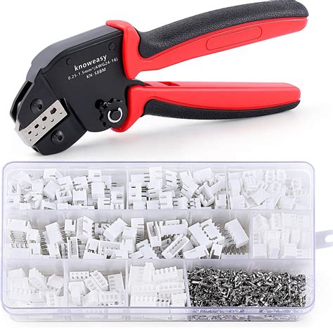 Knoweasy Jst Crimping Tool With 720PCS JST XH Connectors Kit 24 16