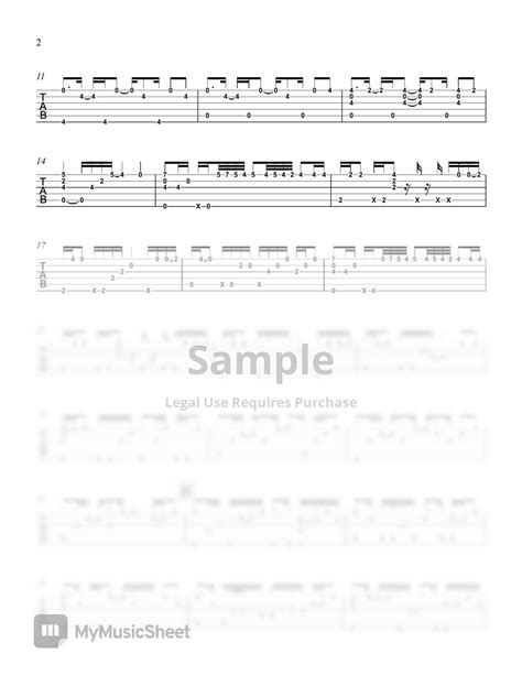 Adele Easy On Me Fingerstyle Sheets By Guitartime