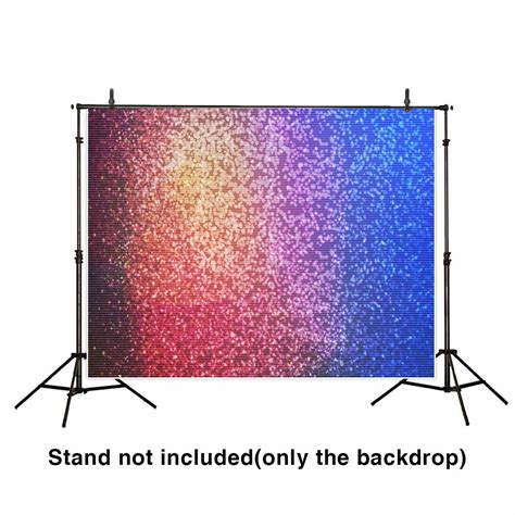 HelloDecor 7x5ft Backdrop Numerous Glittering Tiny Spots And Lines