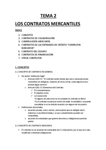 Tema Derecho Mercantil Pdf