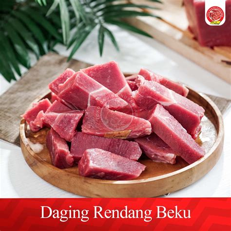 Jual DAGING POTONG RENDANG BEKU 1KG Shopee Indonesia