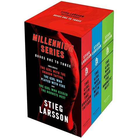 The Millennium Trilogy 3 Books Collection Box Set by Stieg Larsson PB ...