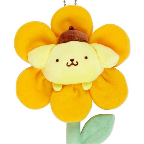 Plush Pompompurin Sanrio Flower - Meccha Japan