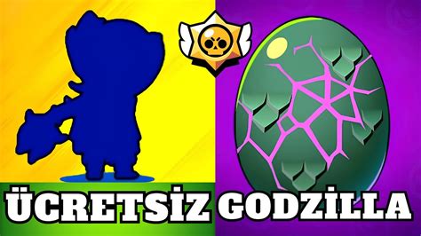 Ücretsİz KostÜm Aldim Godzİlla Canavar Yumurtasi AÇtim Brawl Stars Youtube