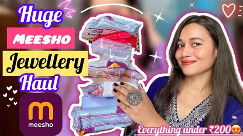 Huge Meesho Jewellery Haul Meesho Haul Meesho Jewellery Set Haul