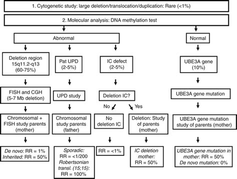 Diagram On Diagnostic Approach And Recurrence Risk Upd Uniparental