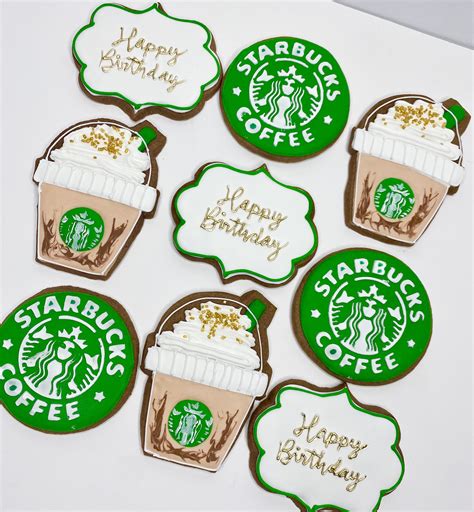 Starbucks Cookies Starbucks Frappuccino Dozen Cookies - Etsy