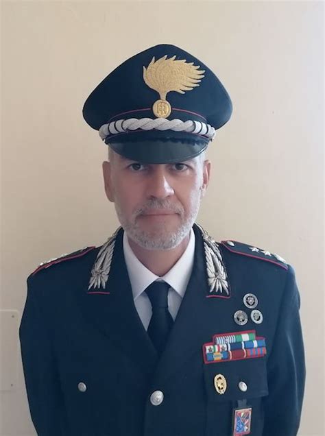 Pietro Dimperio Nuovo Comandante Del Reparto Dei Carabinieri Di Chieti