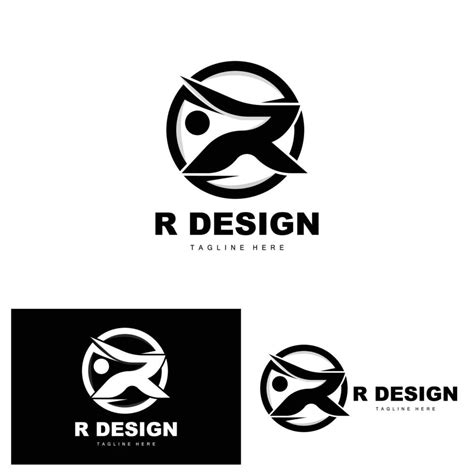 R Letter Logo Alphabet Vector Initial R Product Brand Logotype Design