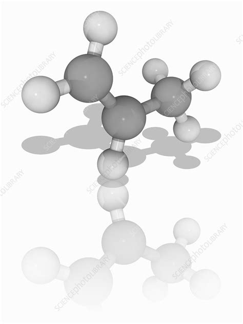 Propene Propylene Organic Compound Molecule Stock Image F016 9991 Science Photo Library