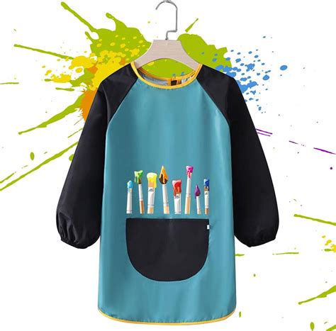 Blouse Peinture Enfant Tablier Peinture Enfant Imperm Able Tablier De