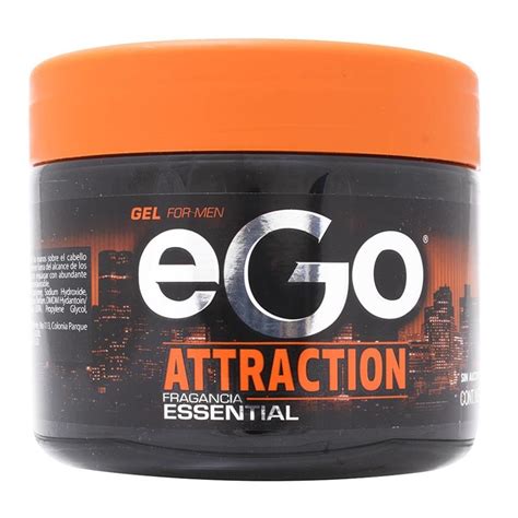 Gel Para Cabello Ego Attraction Fragancia Essential Para Caballero