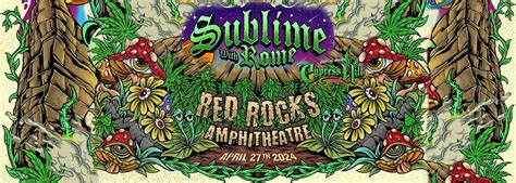 Sublime With Rome Tickets 27th April Red Rocks Amphitheatre Red