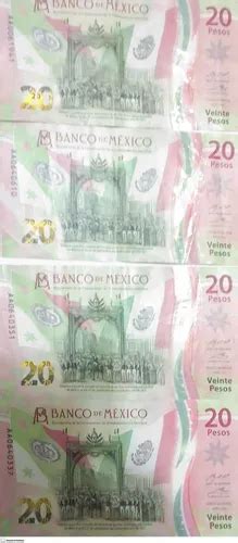 Billetes 20 Pesos Serie Aa Meses Sin Intereses